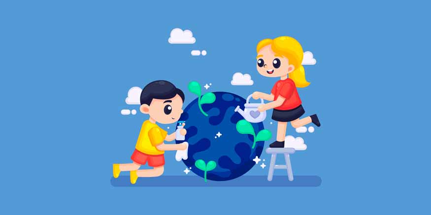 Teaching environmental science to young children