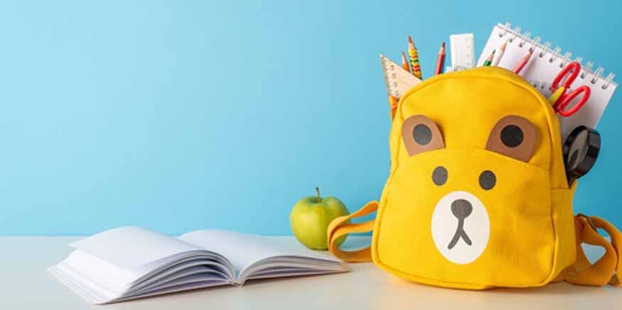What essentials should you pack for kindergarten?