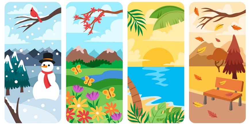 Teaching Kids About Seasons Through Play